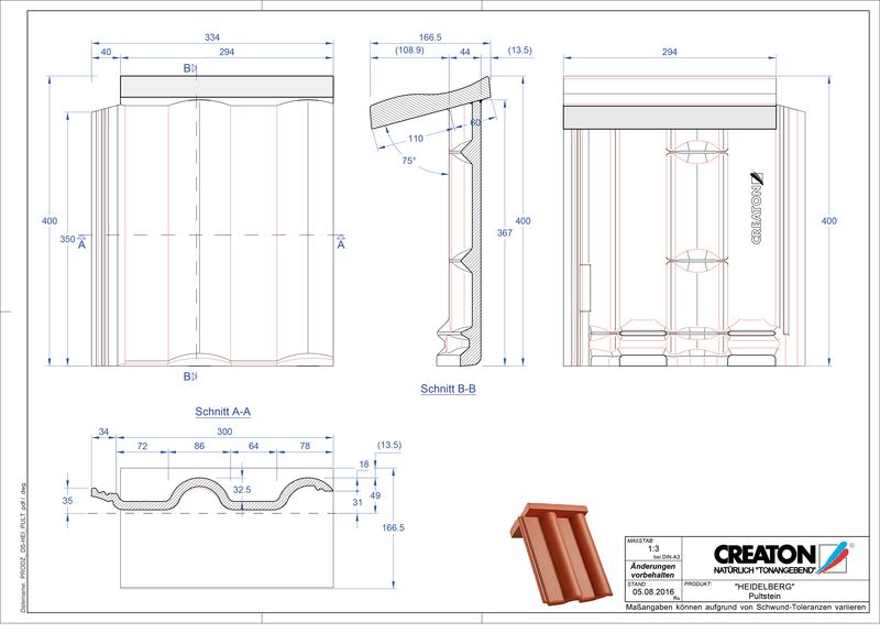 Produkt CAD-Datei HEIDELBERG Pultstein PULTSTEIN