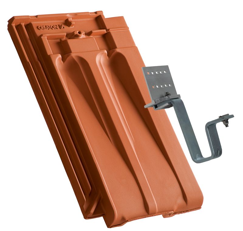 RAT System-Solarhalter-Set für Bohlenmontage
