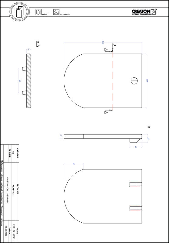 Produkt CAD-Datei KLASSIK Rundschnitt RUND-FAZ