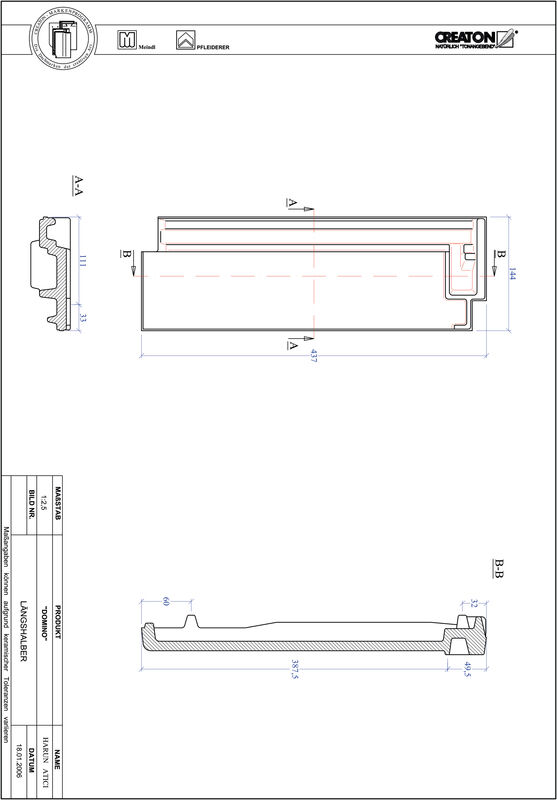Produkt CAD-Datei DOMINO Längshalber LH