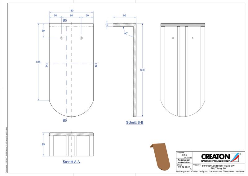Produkt CAD-Datei KLASSIK Rundschnitt RUND-PULT-lang