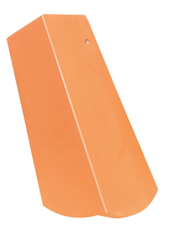 AMBIENTE Segmentschnitt Ortgangziegel 3/4 rechts mit langem Seitenlappen ca. 11 cm