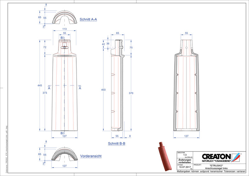 Produkt CAD-Datei ETRUSKO Anschlussziegel ABSCHLZ-links