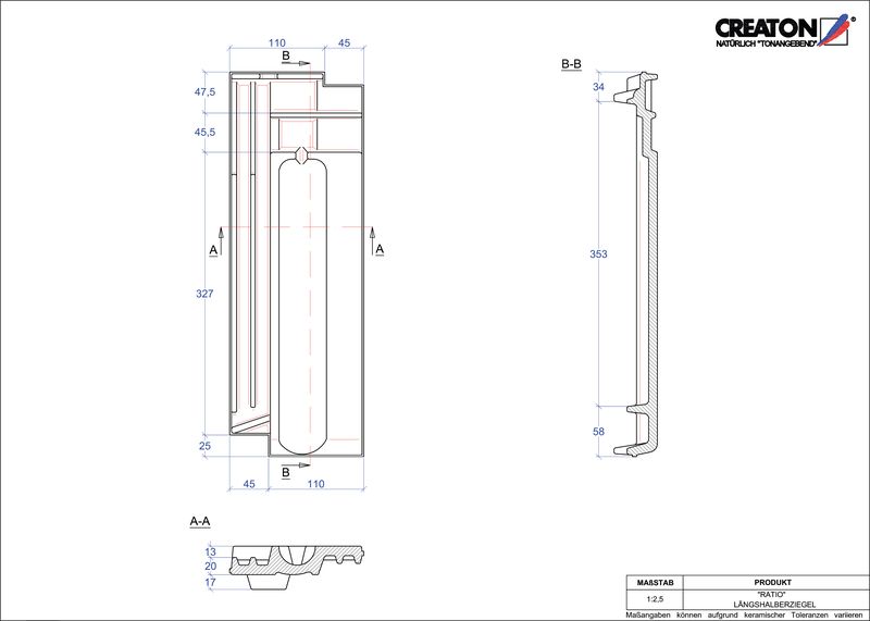 Produkt CAD-Datei RATIO Längshalber LH