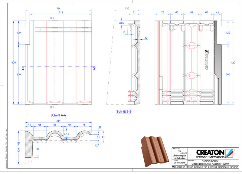 Produkt CAD-Datei HEIDELBERG Ortgang Links 120