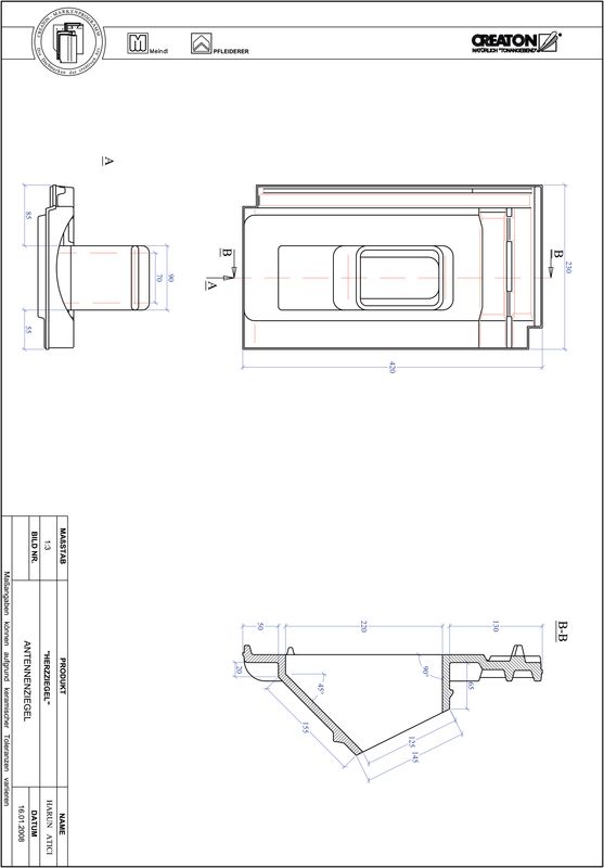 Produkt CAD-Datei HERZZIEGEL Antenne ANTENNNE