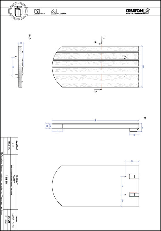 Produkt CAD-Datei ANTIK Korbbogenschnitt KORB-ERHO
