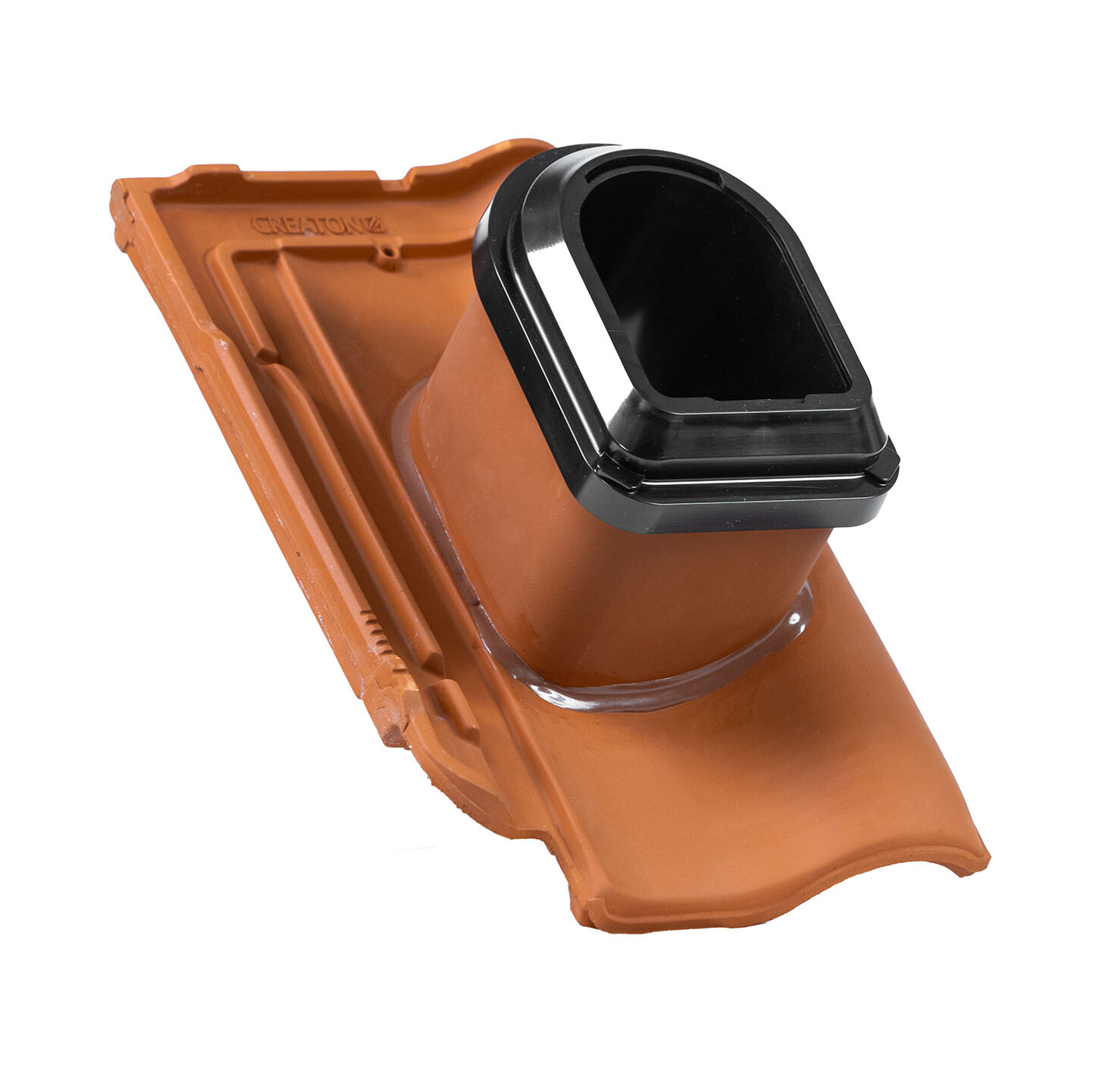 Abschlussprofil Ø 125 mm für Fallleitungen