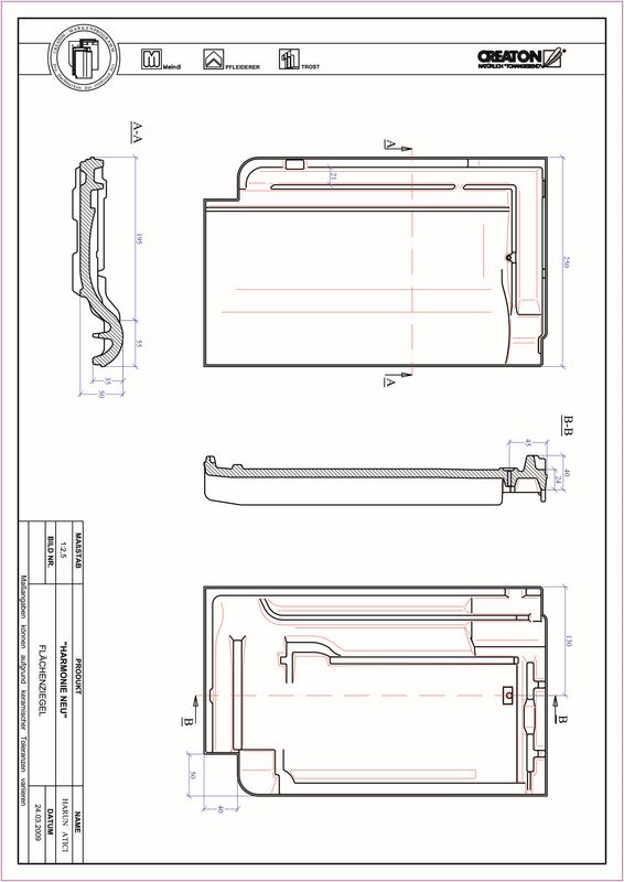 Produkt CAD-Datei HARMONIE Fläche FLA