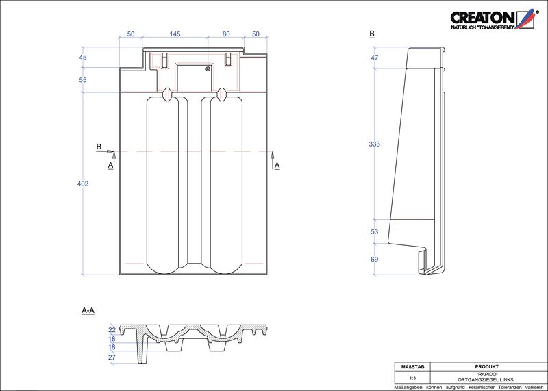 Produkt CAD-Datei RAPIDO Ortgang links OGL