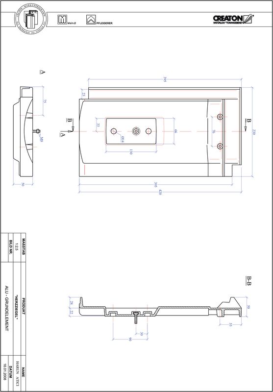 Produkt CAD-Datei HERZZIEGEL Grundalu GRUNDALU
