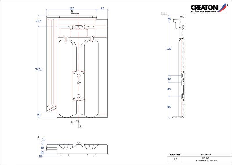 Produkt CAD-Datei RATIO Grundalu GRUNDALU