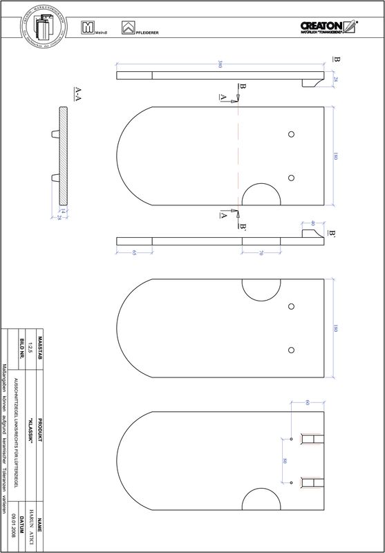 Produkt CAD-Datei KLASSIK Rundschnitt RUND-AUSSCHNITT-LUEFTZ