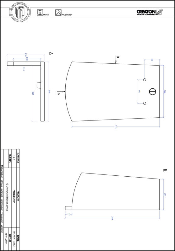 Produkt CAD-Datei AMBIENTE Segmentschnitt SEG-OGL-1-1-4
