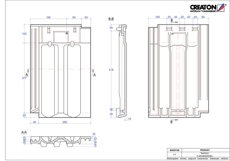 Produkt CAD-Datei RAPIDO Fläche FLA