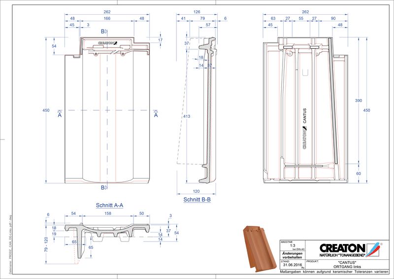 Produkt CAD-Datei CANTUS Ortgang links OGL