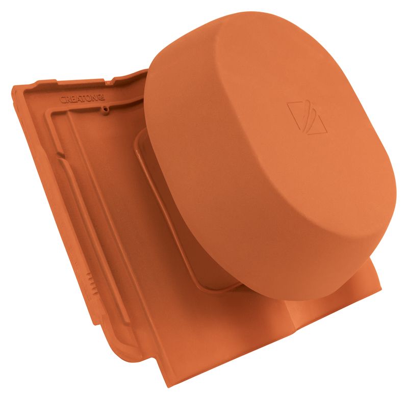 HAR SIGNUM keramischer Wrasenlüfter DN 200 mm inkl. Unterdachanschlussadapter