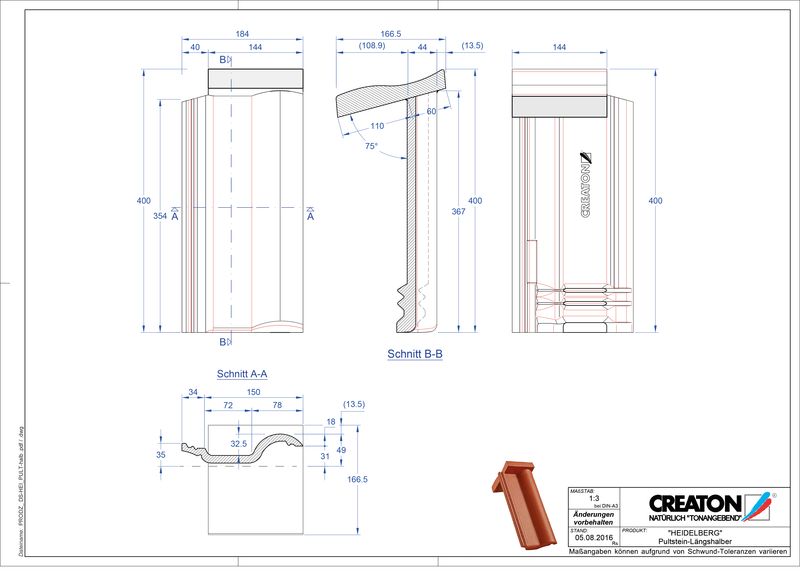 Produkt CAD-Datei HEIDELBERG Pultstein Pult-halb