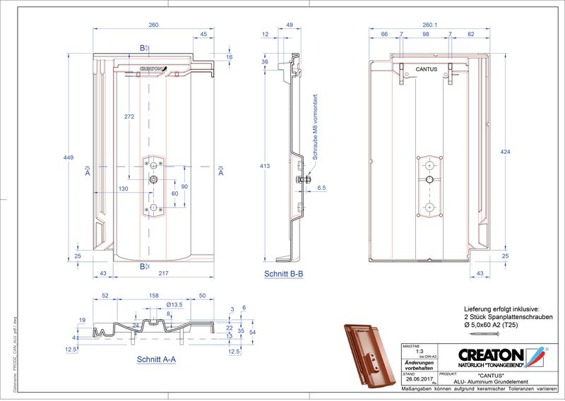 Produkt CAD-Datei CANTUS Grundalu GRUNDALU