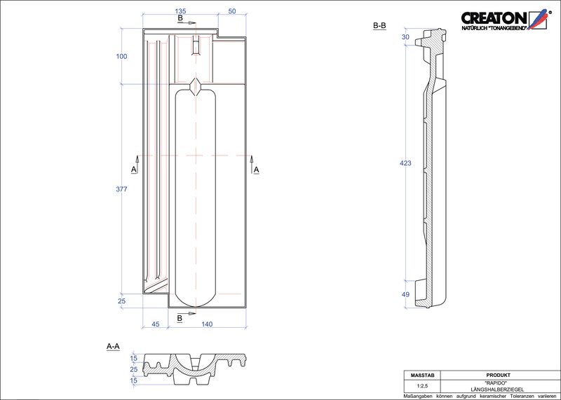 Produkt CAD-Datei RAPIDO Längshalber LH