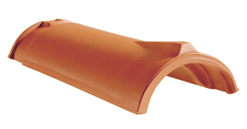 Firstziegel BM ROG (Ton Biber)