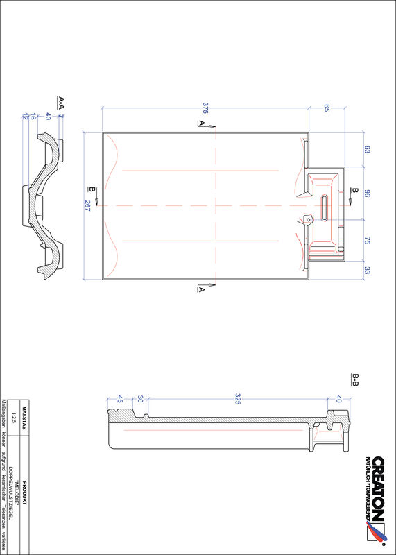 Produkt CAD-Datei MELODIE Doppelwulstziegel DWZ